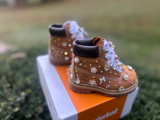 Baby Bling Timberlands