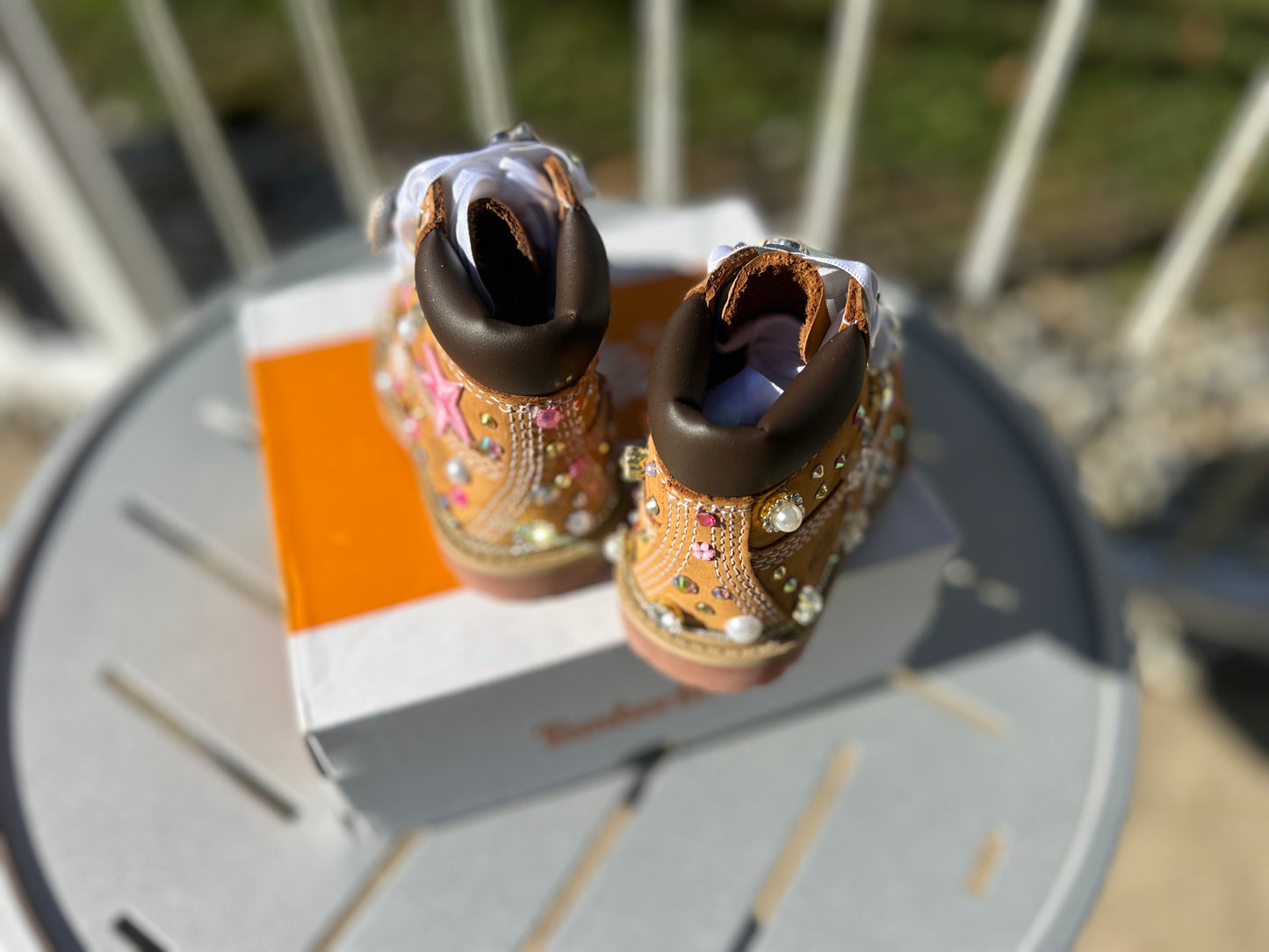 Baby Bling Timberlands