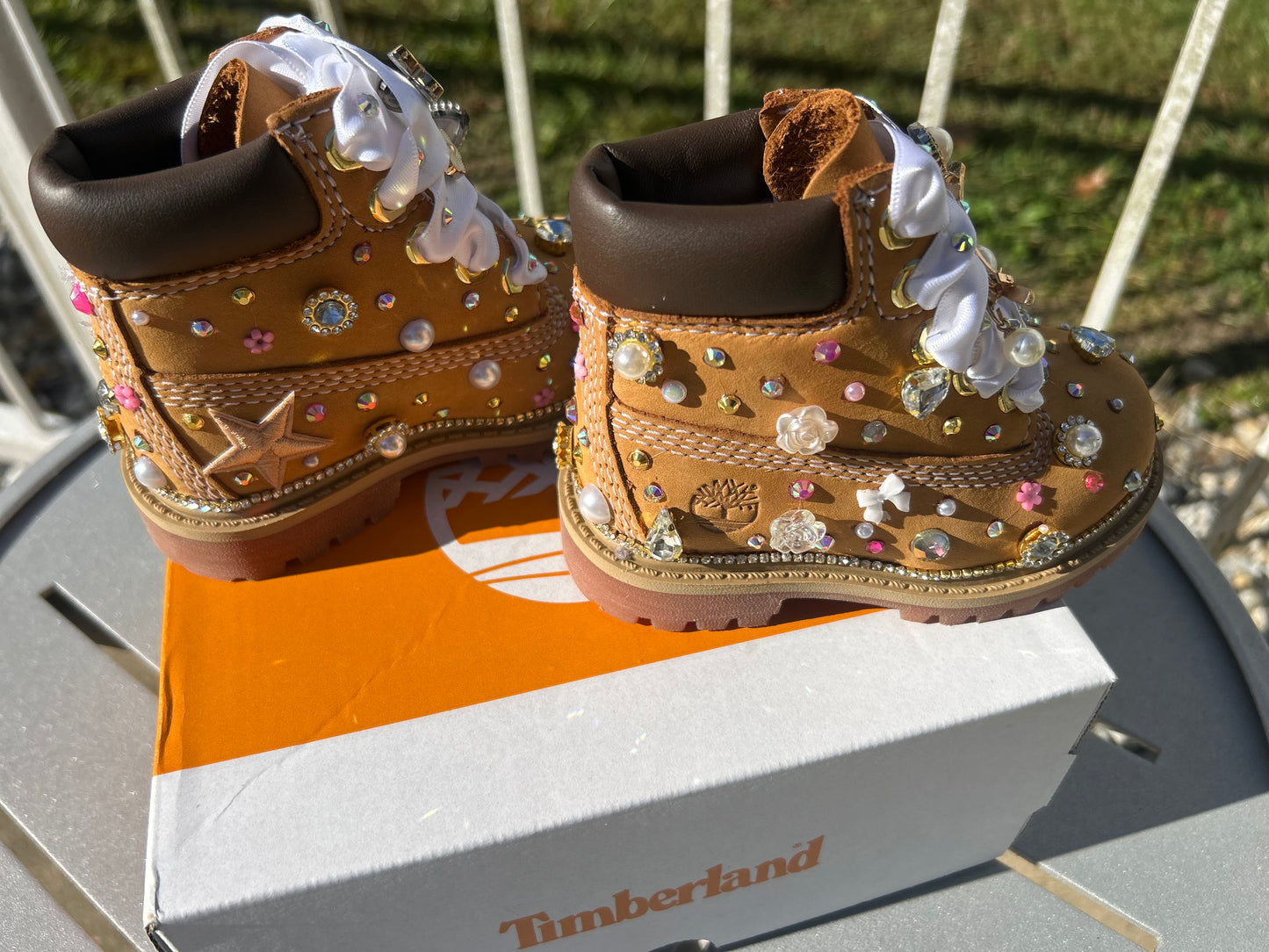 Baby Bling Timberlands