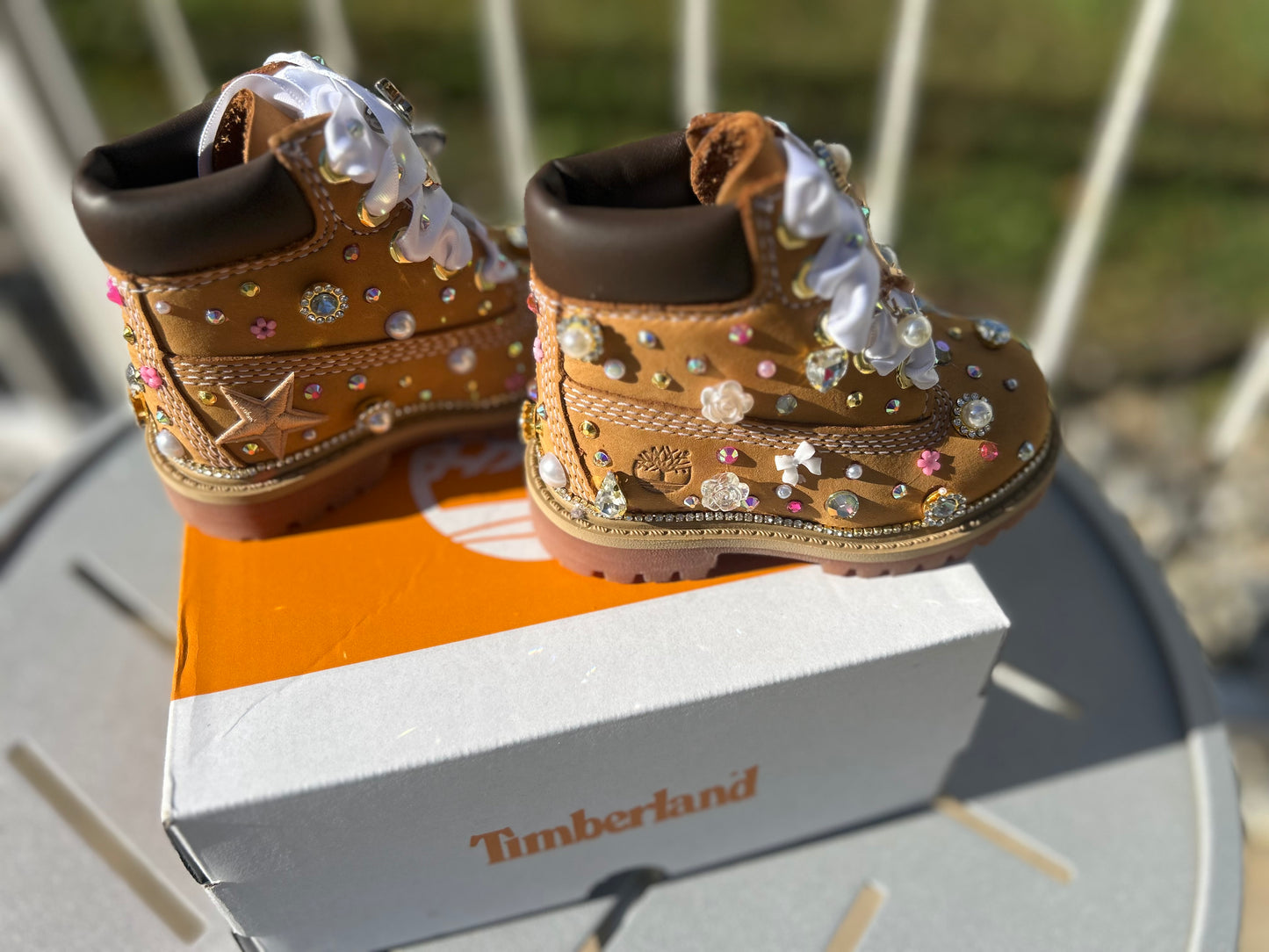 Baby Bling Timberlands