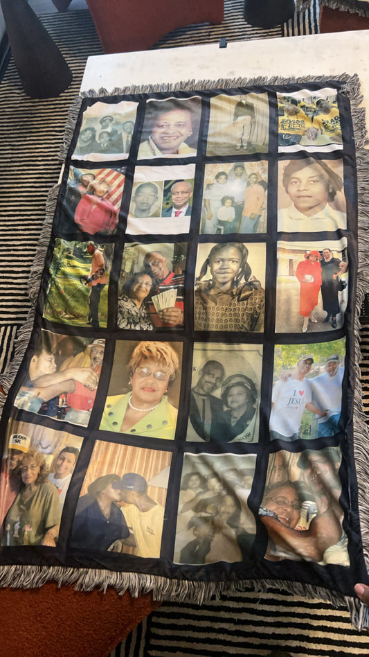 Custom Photo Blanket